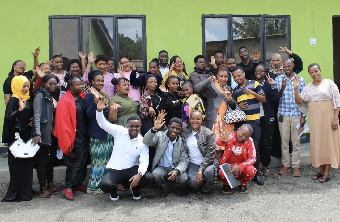 Teilnehmende einer ICC-T-Fortbildung in Arusha